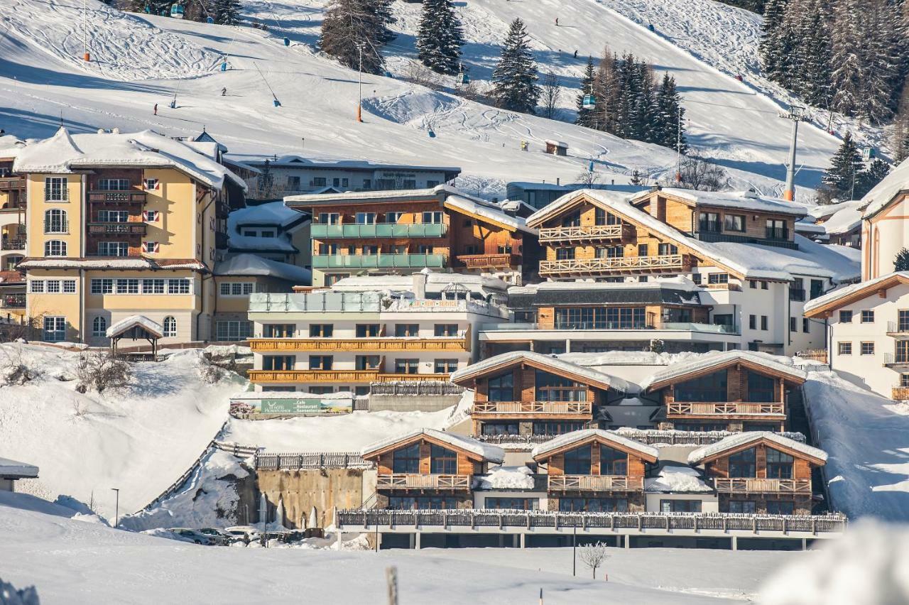 Hotel Hubertushof Lermoos Bagian luar foto